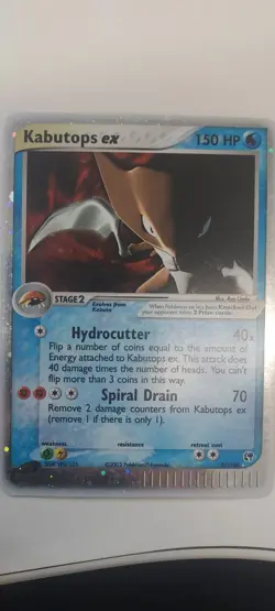 Kabutops ex 97/100 Sandstorm Holo e reader pokemon card - Image 4