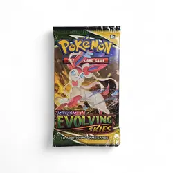 Pokemon Sword Shield Evolving Skies 10 Card Pack NEW Sealed - Image 1