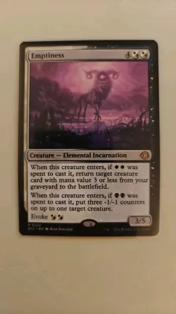 Emptiness - Lorwyn Eclipsed - NM Regular - MTG - Image 1