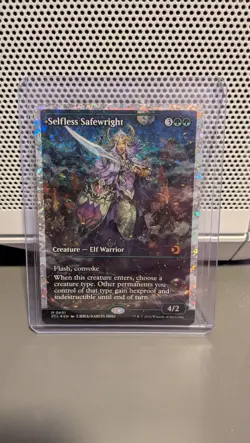 MTG Lorwyn Eclipsed Selfless Safewright (Showcase) (Fracture Foil) Foil M 0401 - Image 1