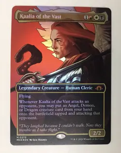 Kaalia of the Vast (0375) (Borderless) Modern Horizons 3 Foil - Image 1