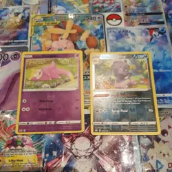 Pokemon TCG Galarian Slowpoke - reverse holo Bundle chilling reign - Image 1
