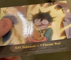 Topps Blue Logo Pokemon Cards TV Animation Bundle x12 LP Crease On Ep1 Pokemon - Image 4