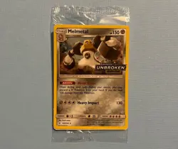 Pokemon TCG Melmetal Unbroken Bonds Prerelease Promo 129/214 Holo Promo - Image 1