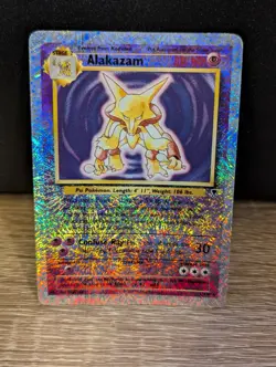 Pokemon TCG - Alakazam - Reverse Holo - Legendary Collection 1/110 2002 - Image 1