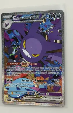 Pokemon TCG Team Rockets Crobat EX Destined Rivals #234/182 SIR NM - Image 2