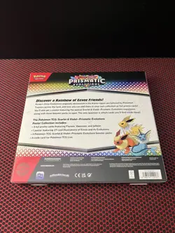 Pokemon TCG SV8.5 Prismatic Evolutions Poster Collection Box Factory Sealed - Image 2