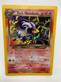 Dark Houndoom 7/105 Pokemon TCG Neo Destiny Holo Rare - Image 2