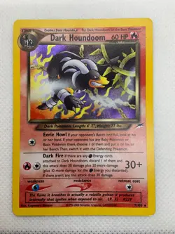 Dark Houndoom 7/105 Pokemon TCG Neo Destiny Holo Rare - Image 5