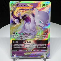 Pokemon TCG Mewtwo VSTAR Pokemon Go 031/078 Holo Ultra Rare - Image 1