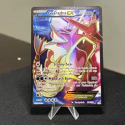 Pokemon - Gyarados EX (Full Art) - 114/122 XY BREAKpoint Holo - Ultra Rare - NM - Image 1