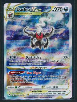 Darkrai VSTAR GG50/GG70 Galarian Gallery Pokemon 2023 Crown Zenith NM - Image 1