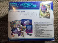Pokemon Journey Together Pokemon Center Elite Trainer Box ETB Sealed Dented Back - Image 2