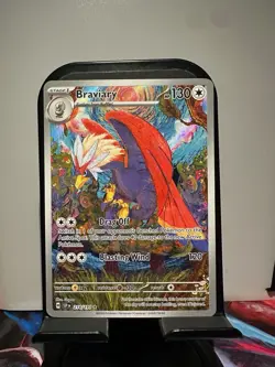 Pokemon TCG Braviary Surging Sparks Illustration Art Rare 214/191 Mint - Image 1