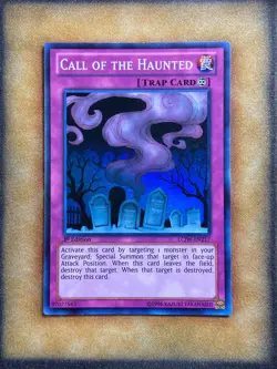 Yugioh Call of the Haunted LCJW-EN217 Super Rare 1st Ed NM - Image 1