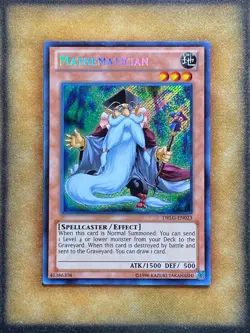Yugioh Mathematician DRLG-EN023 Secret Rare LP - Image 1