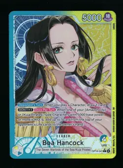 Boa Hancock OP14-041 Leader Parallel One Piece Card Game TCG English - Image 1