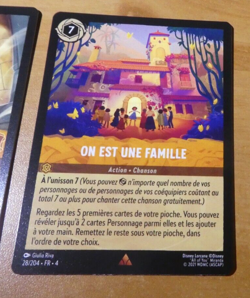 LORCANA TRADING CARD DISNEY CHAPITRE 4 CARTE 28/204 RARE FR MINT - Image 1