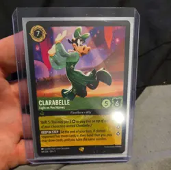 Clarabelle - Light on Her Hooves 84/204 Shimmering Skies Regular Disney Lorcana - Image 1