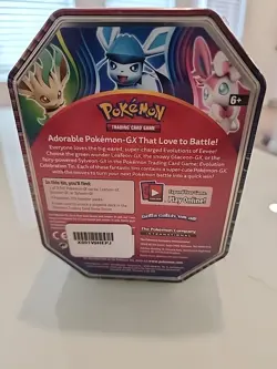 Pokemon TCG Sylveon GX Evolution Celebration Tin 2018 NEW/SEALED - Image 2