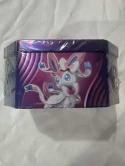Pokemon TCG Sylveon GX Evolution Celebration Tin 2018 NEW/SEALED - Image 2