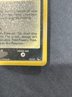 Umbreon Gold Star 17/17 Pokemon TCG Celebrations Classic Collection NM - Image 5
