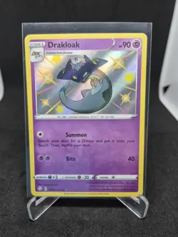 Drakloak SV061/SV122 Shining Fates Baby Shiny Holo Rare Pokemon Card TCG - Image 1