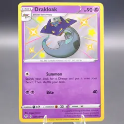 Drakloak SV061/SV122 Shiny Holo Rare Shining Fates: Shiny Vault Pokemon TCG NM - Image 1