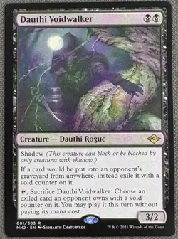 Dauthi Voidwalker (Extended Art) (MH2) Modern Horizons 2 - NM - Image 1