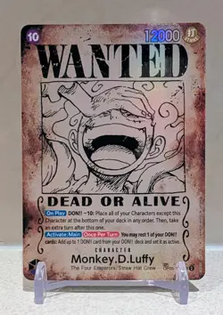 Monkey.D.Luffy (Wanted Poster) - Emperors in the New World (OP09) OP05-119 NM - Image 1