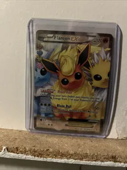 Flareon EX (Full Art) RC28-32 Generations: Radiant Collection Holo - Image 1
