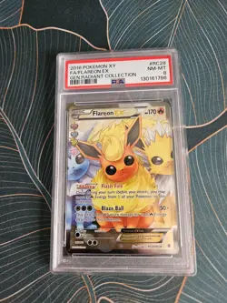 Flareon EX (Full Art) RC28-32 Generations: Radiant Collection Holo - Image 1