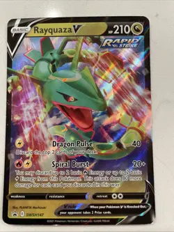Rayquaza V SWSH147 SWSH: Sword & Shield Promo Cards Holo - Image 1