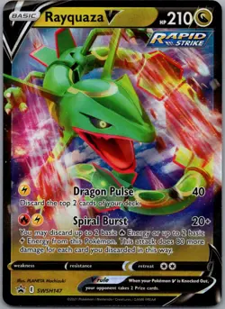 Rayquaza V Promo SWSH: Sword & Shield Promo Cards SWSH147 NM - Image 1