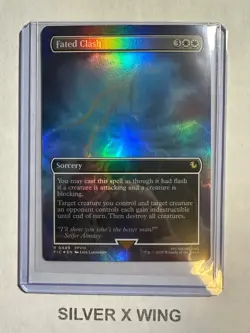 Fated Clash Borderless Foil x1, MTG, Commander: Final Fantasy, FIC, NM - Image 1