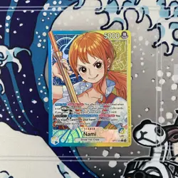 OP11-041 Nami Alt Art Leader One Piece TCG English Card - Image 1