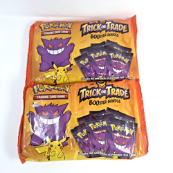 2 Pokemon Halloween Trick or Trade BOOster Bundle 2023 40 Packs Total 240 Cards - Image 1