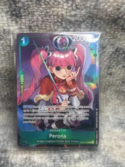 Perona (Illustration Box Vol.4) OP09-034 One Piece Promotion Cards Foil - Image 1