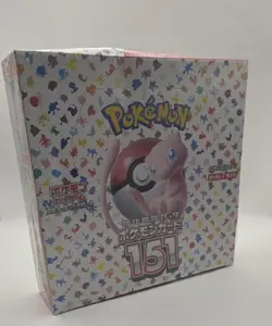 Pokemon 151 Booster Box Japanese Mew Card Game Trading Card TCG - Image 1
