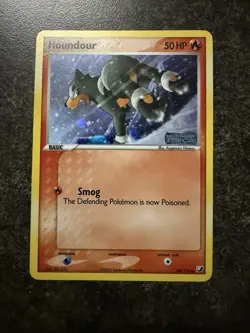Pokemon Card - Houndour Unseen Forces 60/115 Common Reverse Holo Stamped - Image 1
