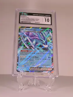 Pokemon Suicune ex 010/034 Holo CGC 10 Trading Card Game Classic 2023 - Image 1