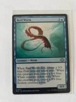MTG Reef Worm Modern Horizons 3 0271 Regular Uncommon - Image 1