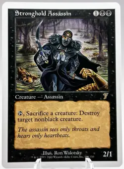 Stronghold Assassin 166/350 Seventh 7th Edition 7ED MTG LP - Image 1