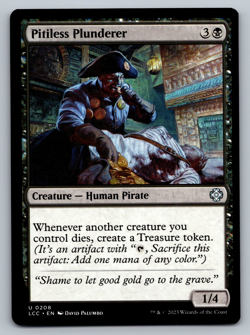 Pitiless Plunderer U 0208 the Lost Caverns of Ixalan Regular - Image 1