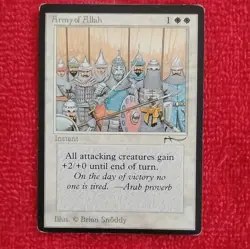 Magic: The Gathering Army of Allah Instant White Arabian Nights English - Image 1