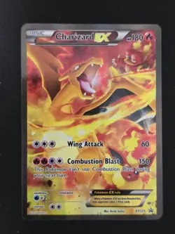 Pokemon TCG Charizard EX Full Art XY121 Black Star Promo Card - Image 1