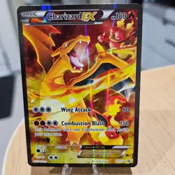 ✅ 🇦🇺 Charizard EX XY121 XY Promo Red & Blue Collection EXC Pokemon Card TCG - Image 1