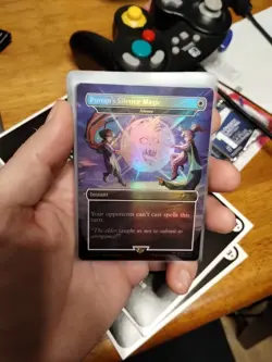 Porom's Silence Magic | Bonus Card from Secret Lair x FINAL FANTASY: Grimoire - Image 1