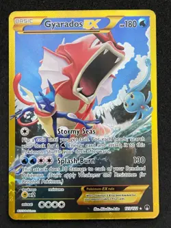 Gyarados EX 123/122 Secret Rare Full Art 2016 Pokemon XY Breakpoint - Image 1