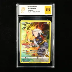 TQG 9.5 MINT+ 2022 Pokemon ENG Pikachu TG05/TG30 R - Image 1